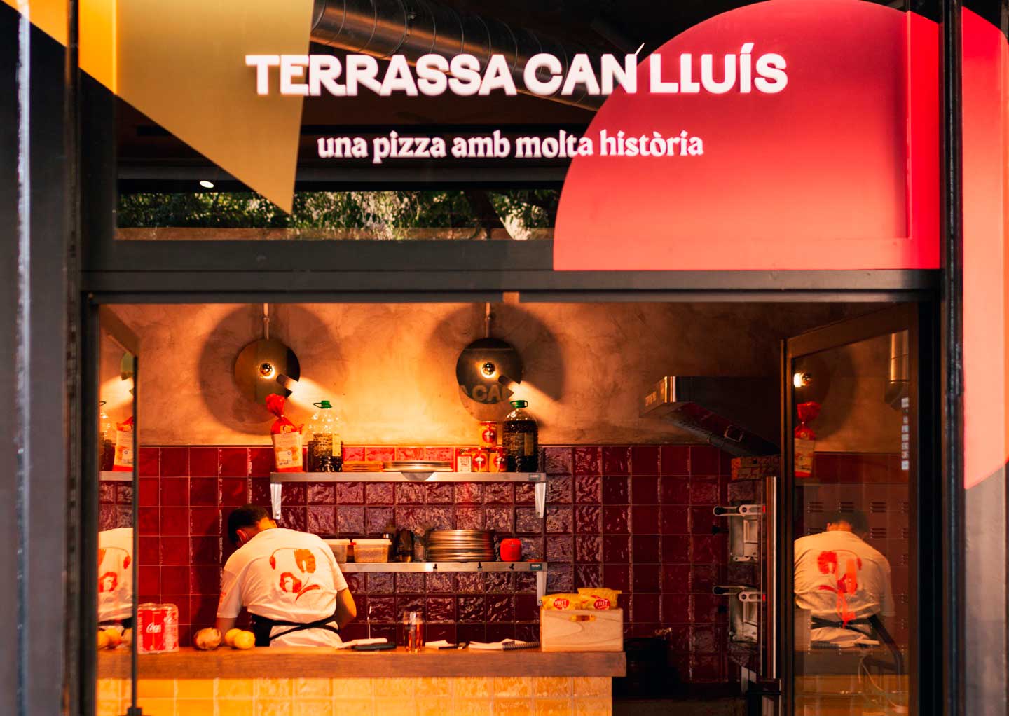 La pizzeria La Terrassa de Can LLuís